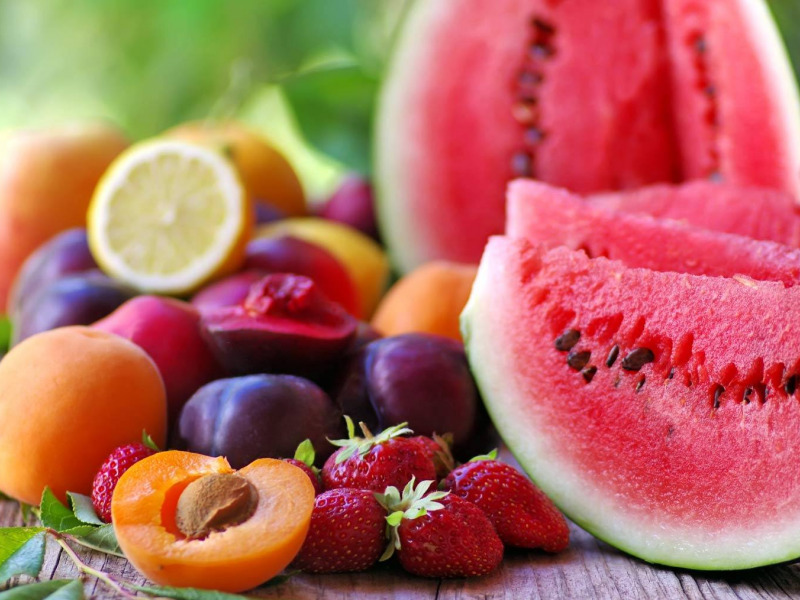 10 frutas y verduras de verano