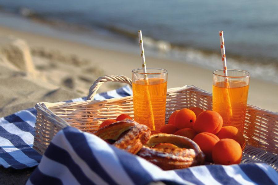 ¿Qué comer en la playa?